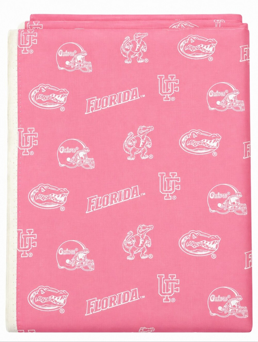 University of Florida Gators Pink Cotton Fabric 2+ Yards Sykel NCAA Sewing Quilt